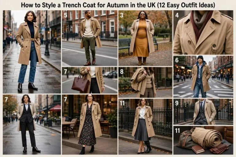 How to Style a Trench Coat for Autumn in the UK